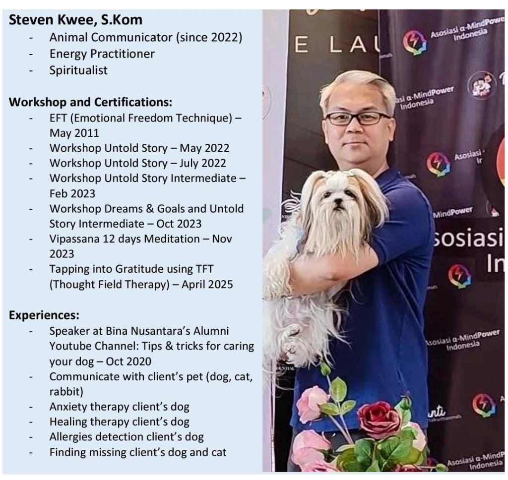 uncle Steve animal communicator profile